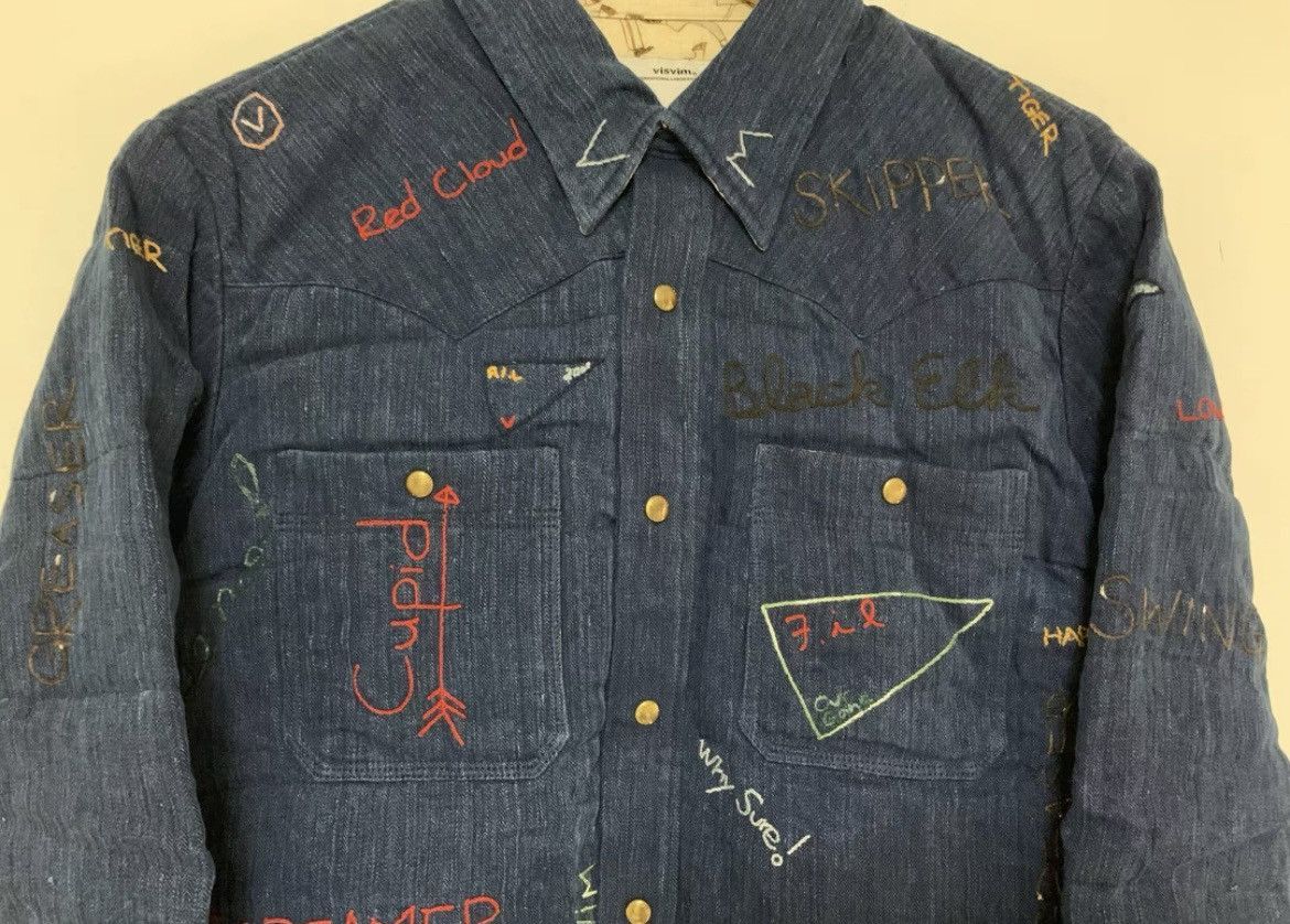 Visvim Visvimvisvim spot Kerchief down jkt Iconembroidery-2504 Size US M / EU 48-50 / 2 - 6 Thumbnail