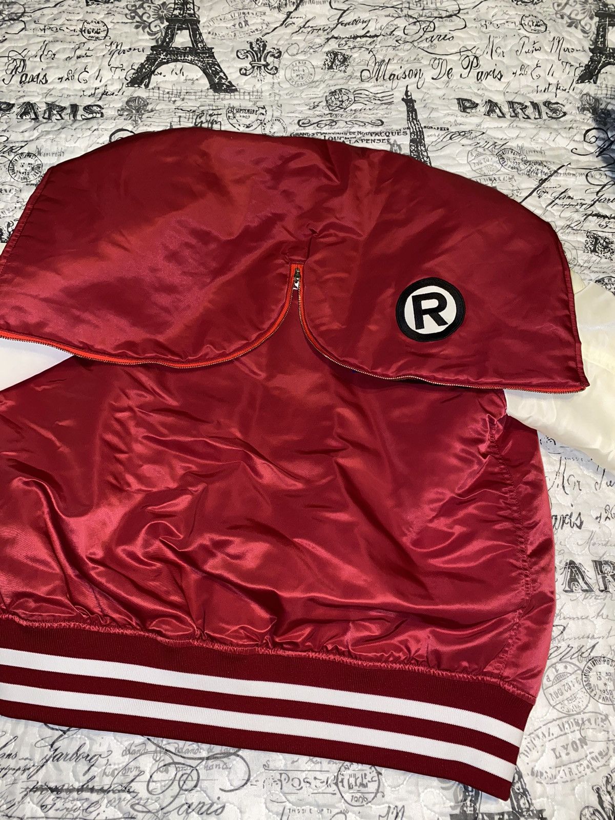 Bape BAPE SHARK NYLON VARSITY JACKET Size US L / EU 52-54 / 3 - 12 Thumbnail