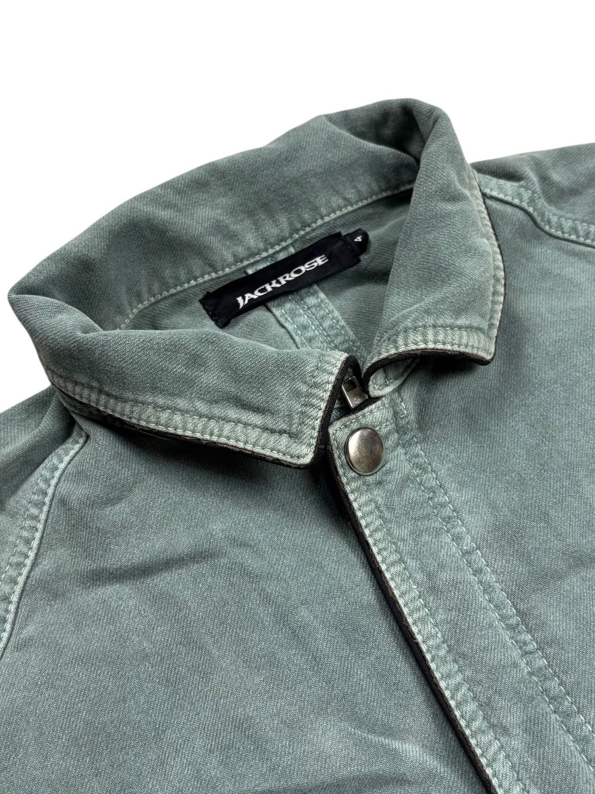 JACKROSE 2000s Jackrose - Apocalypse Style Single Pocket Shirt Jacket Size US M / EU 48-50 / 2 - 4 Thumbnail