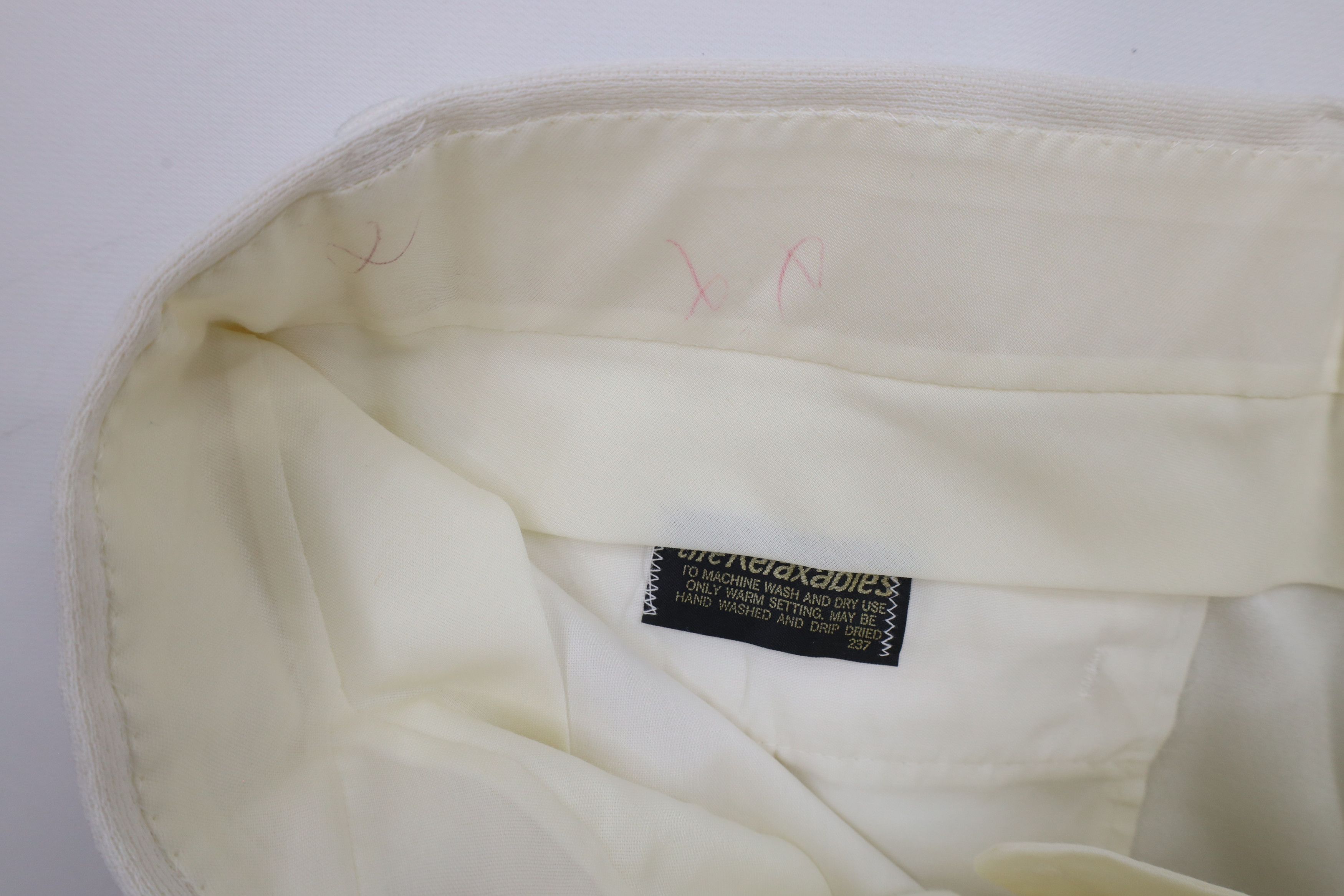 Vintage Vintage 70s Streetwear Knit Bell Bottoms Pants White USA Size US 36 / EU 52 - 9 Thumbnail