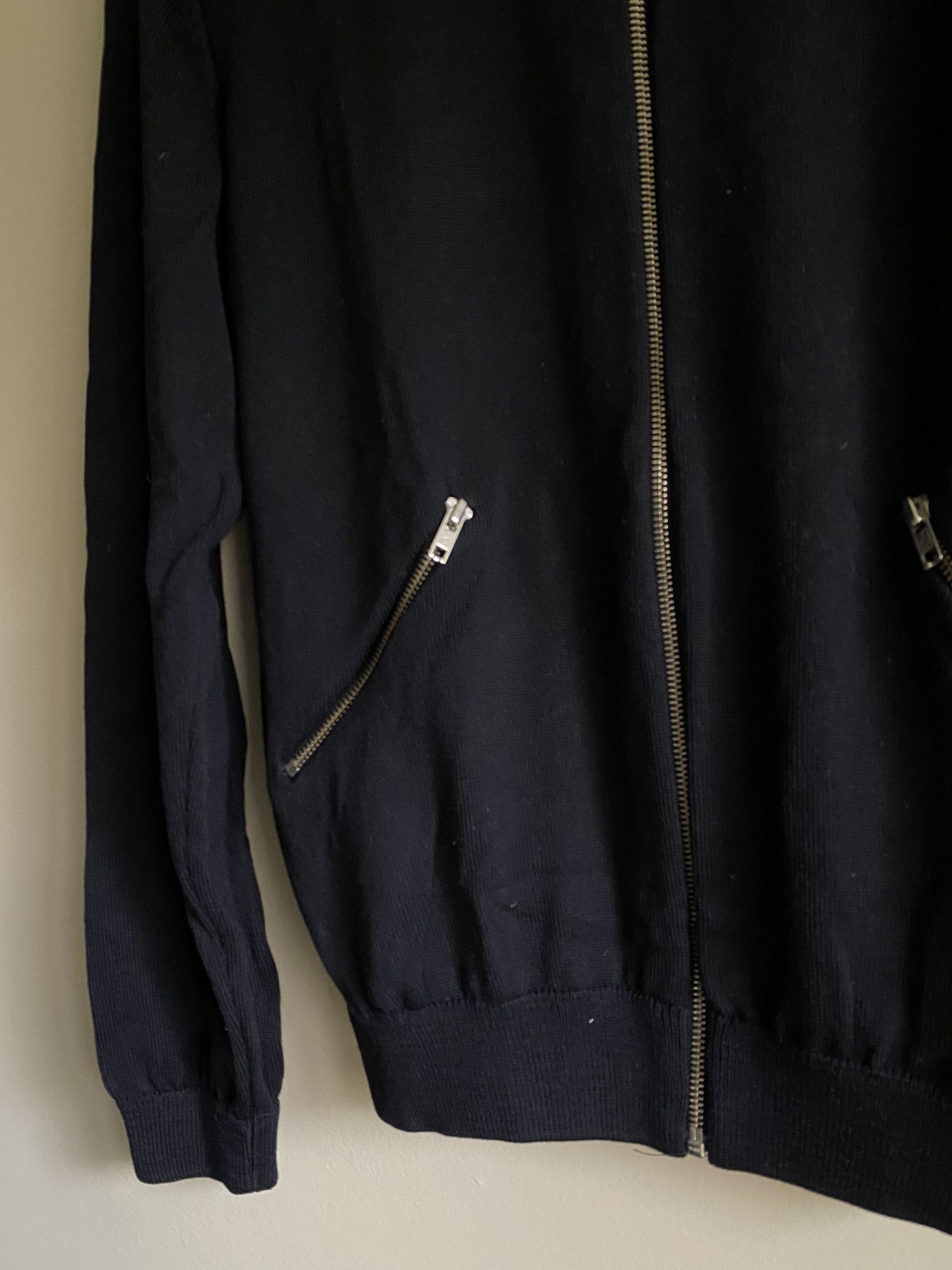 Our Legacy 100% Italian Merino Wool - Zipper Knit Size US L / EU 52-54 / 3 - 6 Thumbnail