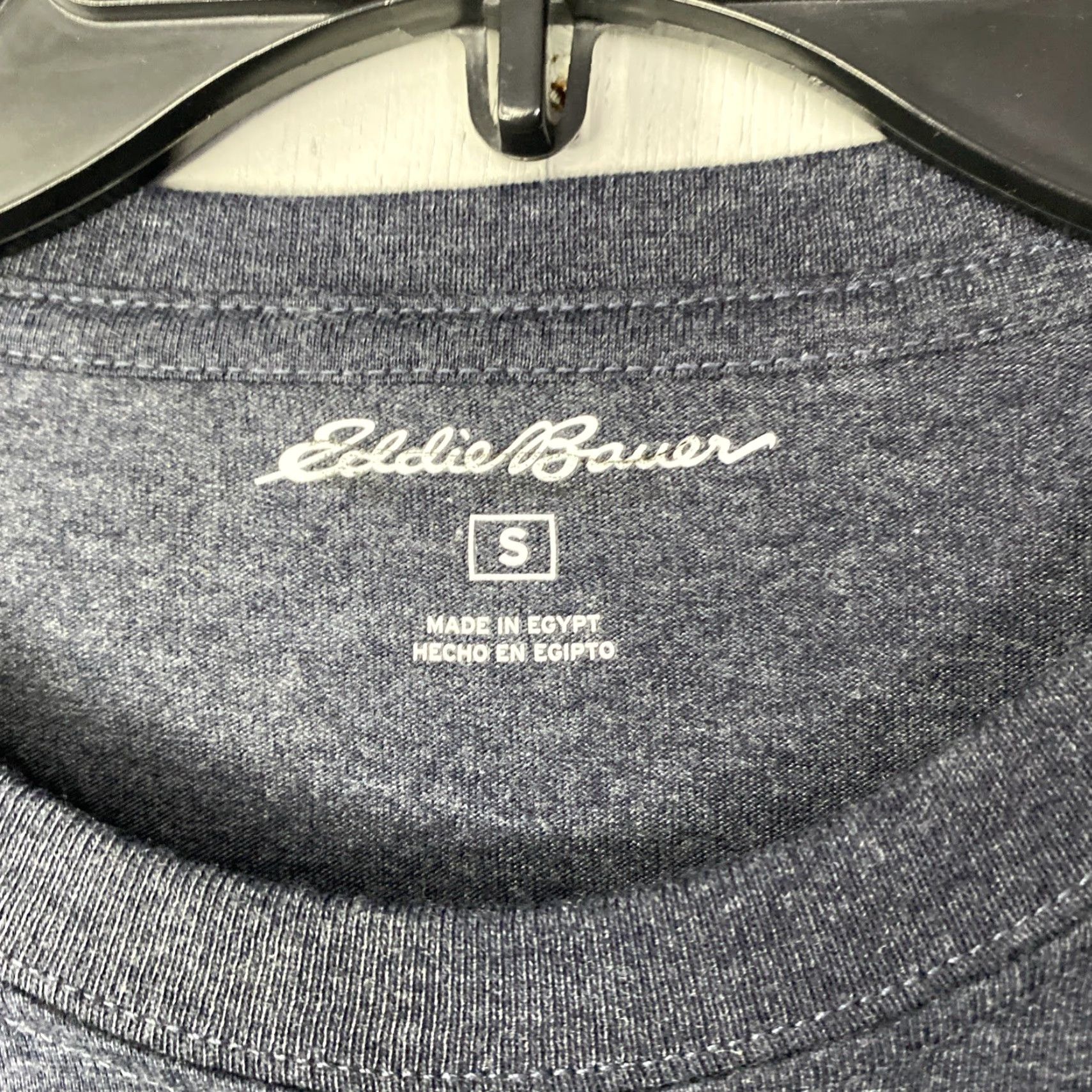 Eddie Bauer VINTAGE Eddie Bauer Long Sleeve T Shirt Mens Small Hiking Heathered Grey 21x29 Size US S / EU 44-46 / 1 - 4 Thumbnail
