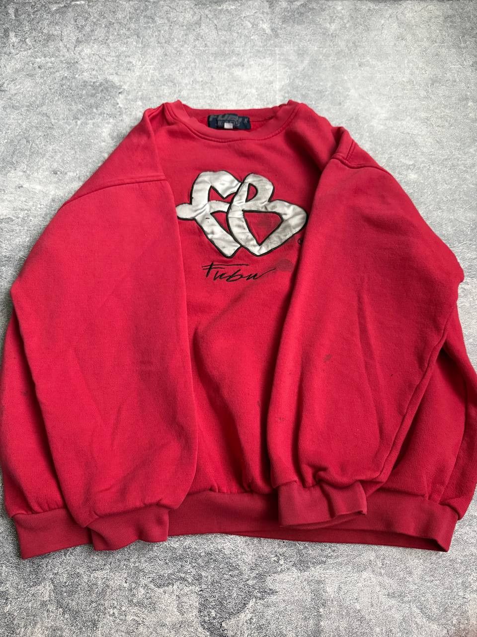 Fubu Fubu Vintage Sweatshirt Y2k Skate Distressed Style Size US XL / EU 56 / 4 - 2 Thumbnail