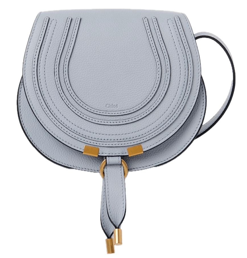 Chloe o1loc1c10425 Size: OS / Marcie Saddle Bag in Graceful Blue Size ONE SIZE - 1 Thumbnail