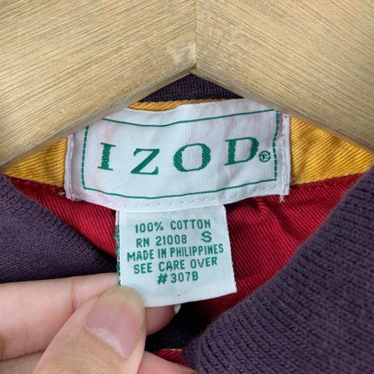 Vintage Vintage IZOD LACOSTE FRANCE Sport Collection Polo Tee Shirt Size US M / EU 48-50 / 2 - 5 Thumbnail