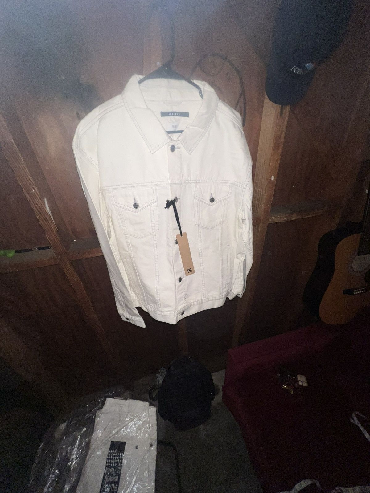 Ksubi Ksubi Oh G Chalk Denim Jacket Off White Size L New w/ Tags Size US L / EU 52-54 / 3 - 1 Thumbnail