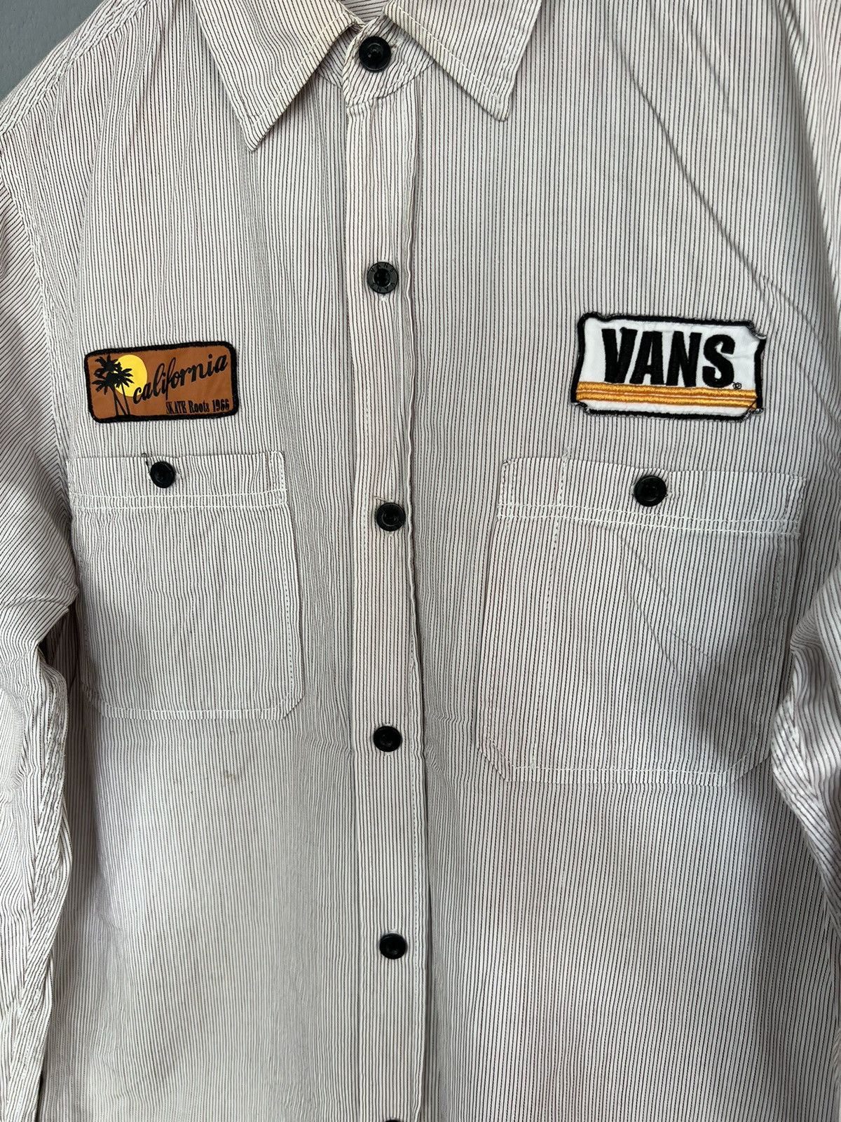 Japanese Brand × Vans 🔥VANS CALIFORNIA SKATE ROOTS BUTTON UP SHIRTS Size US M / EU 48-50 / 2 - 3 Thumbnail