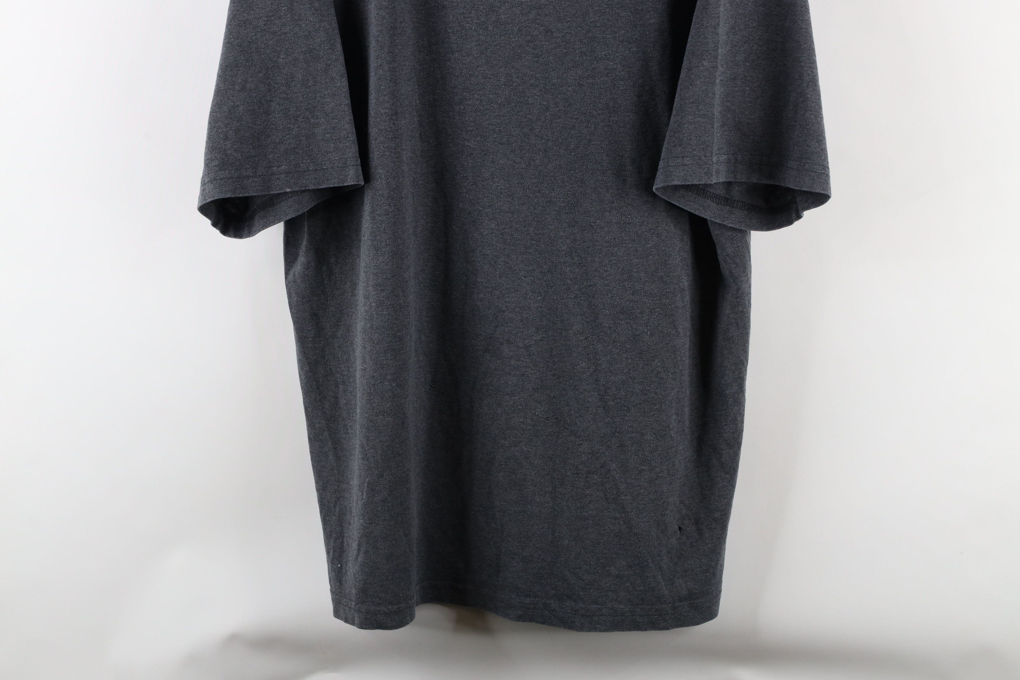 Vintage Vintage 90s Streetwear Blank Short Sleeve T-Shirt Gray USA Size US M / EU 48-50 / 2 - 3 Thumbnail