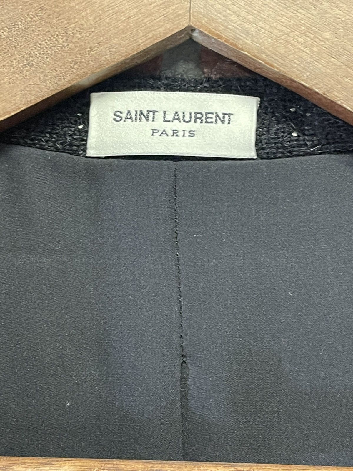 Saint Laurent Paris Size M - Saint Laurent Fall 2016 Studded Mohair Cardigan Size M / US 6-8 / IT 42-44 - 10 Thumbnail