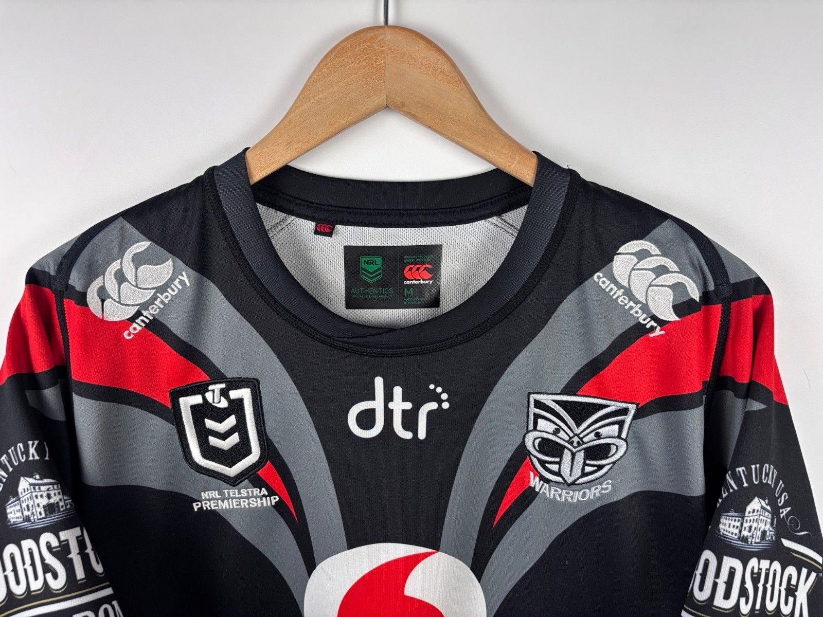 Canterbury of New Zealand Canterbury New Zealand Warriors 2019 Away Jersey Shirt M Size US M / EU 48-50 / 2 - 2 Thumbnail