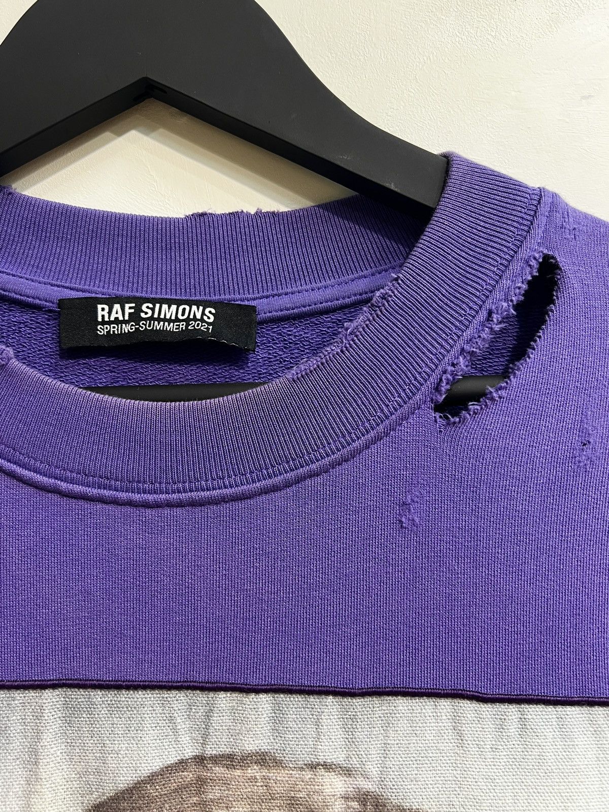 Raf Simons RAF SIMONS 2021SS patchwork sweatshirt Size US L / EU 52-54 / 3 - 5 Thumbnail