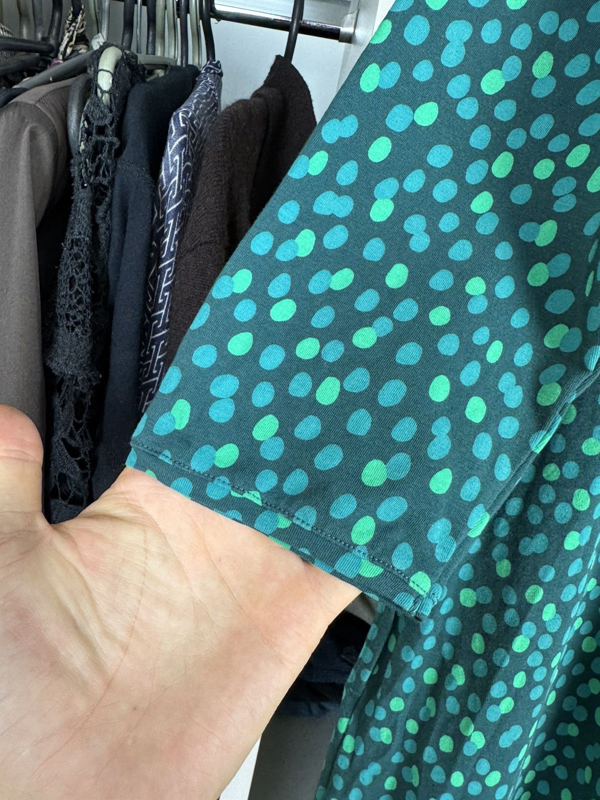 Gudrun Sjoden Gudrun Sjoden Organic Cotton Polka Dot Mini Dress Size S / US 4 / IT 40 - 20 Thumbnail