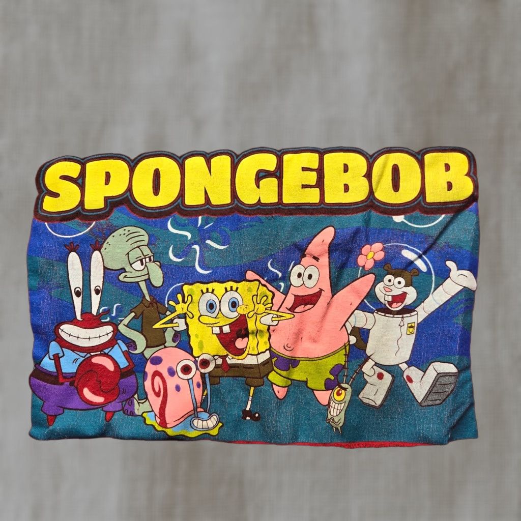 Vintage VINTAGE SpongeBob SquarePants Red T-Shirt Short Sleeve Adult Small Men’s Graphic Tee 2010s Size US S / EU 44-46 / 1 - 1 Thumbnail