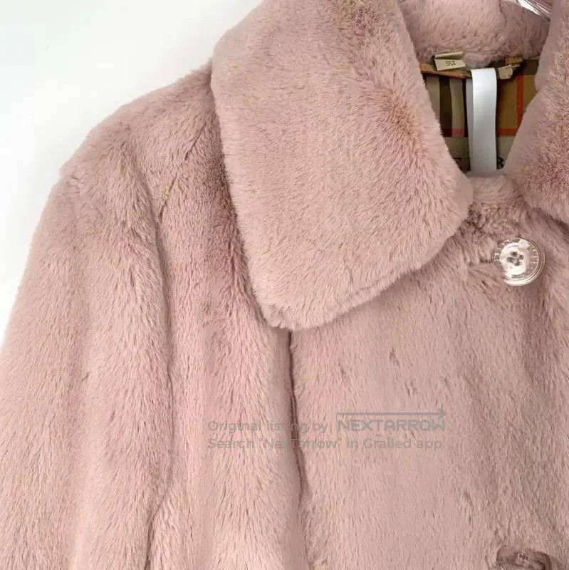 Burberry Burberry Pink Cotton Women's Coat. Size M / US 6-8 / IT 42-44 - 3 Thumbnail