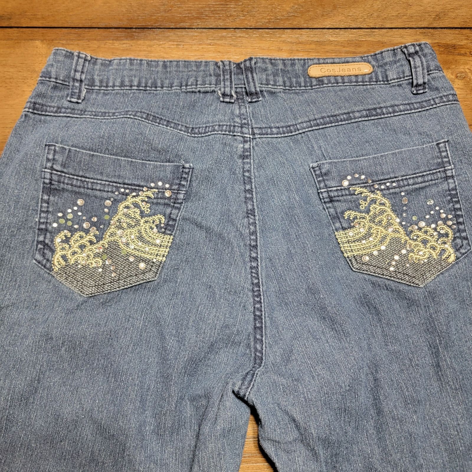 Other CosJeans Denim Capris w/ Bling - Size 10 Size 32" / US 10 / IT 46 - 5 Thumbnail