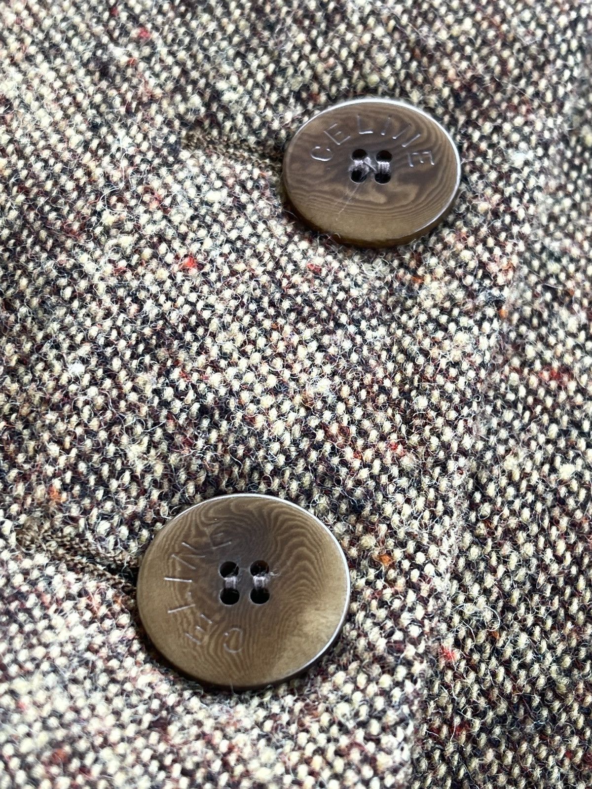 Celine Celine Luxury Wool Tweed Coats Size M / US 6-8 / IT 42-44 - 7 Thumbnail