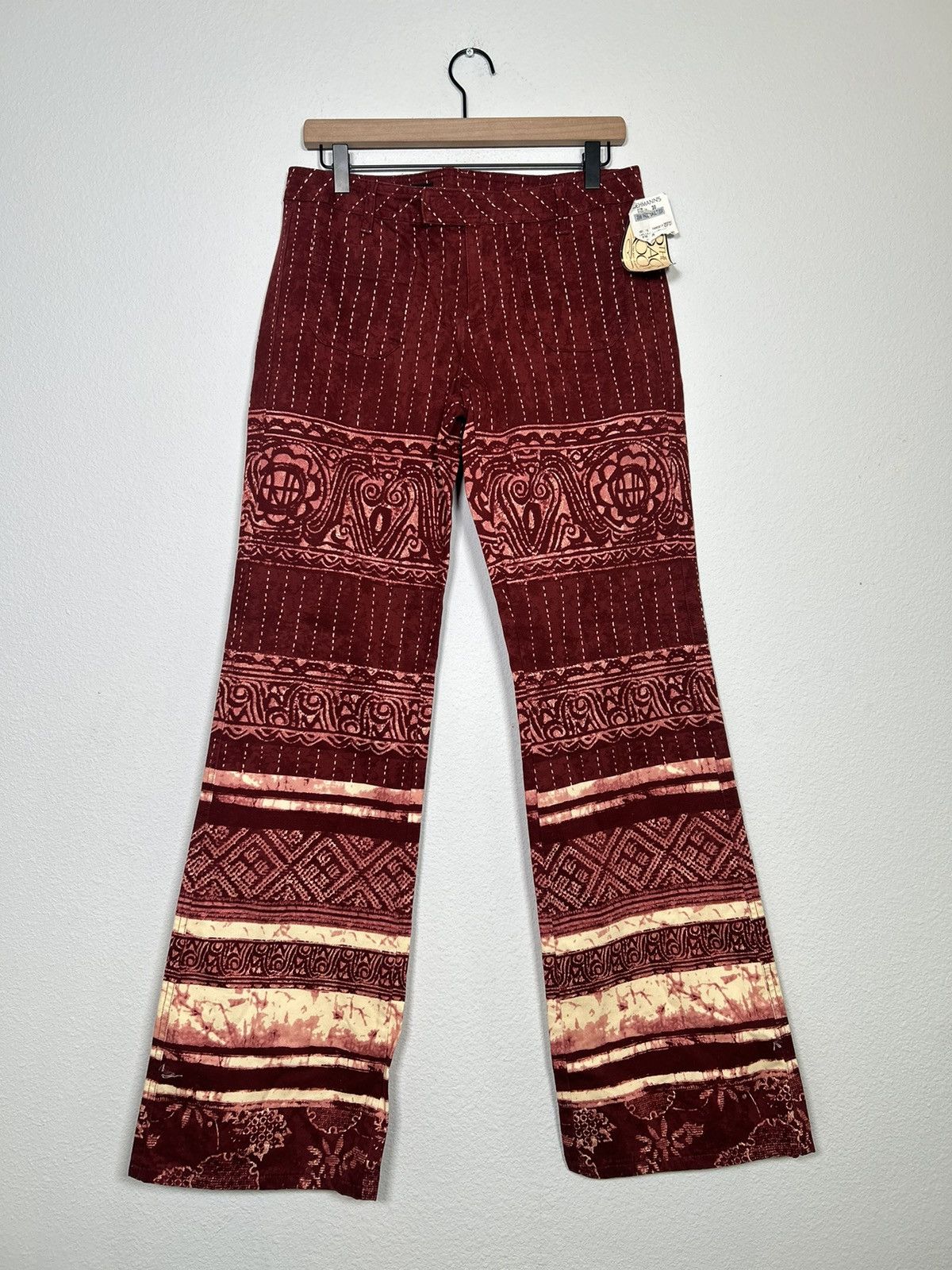 Jean Paul Gaultier Tribal Printed pants Size 30" / US 8 / IT 44 - 1 Thumbnail