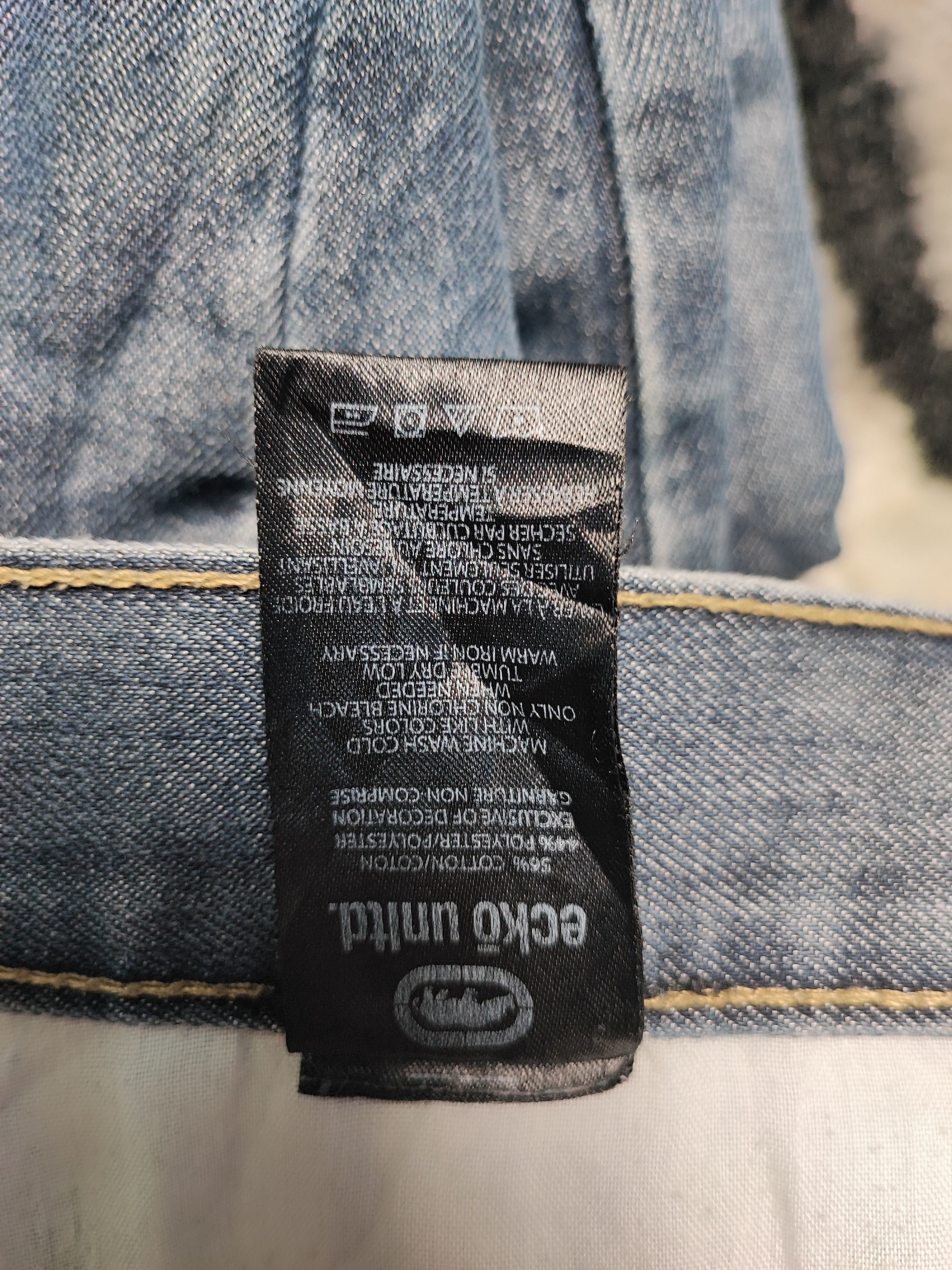 Ecko Unltd. × Jean × Vintage Ecko Unltd Grunge Jeans Size US 33 - 16 Thumbnail