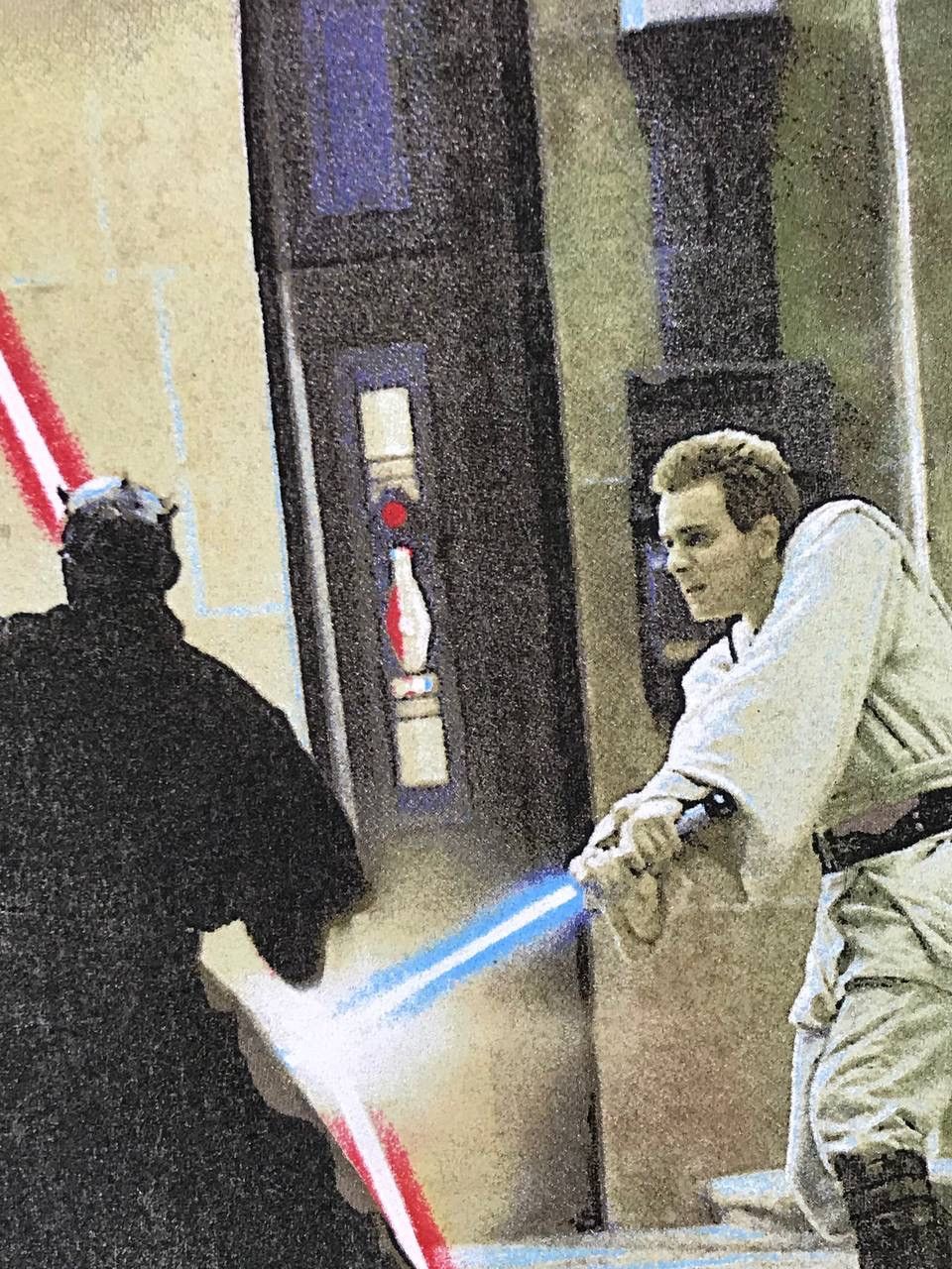 Vintage Vintage rare Star Wars Episode 1 Darth Maul obi wan kennobi Size US XL / EU 56 / 4 - 5 Thumbnail