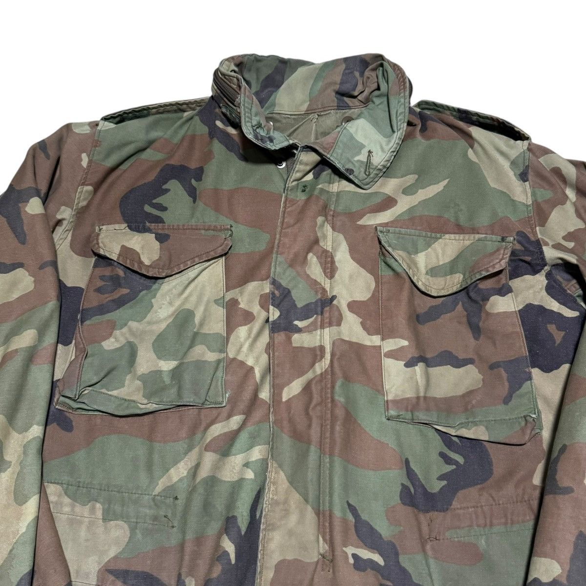 Vintage Vintage Cold Weather Field Camouflage Coat Men’s Medium Long Size US M / EU 48-50 / 2 - 4 Thumbnail