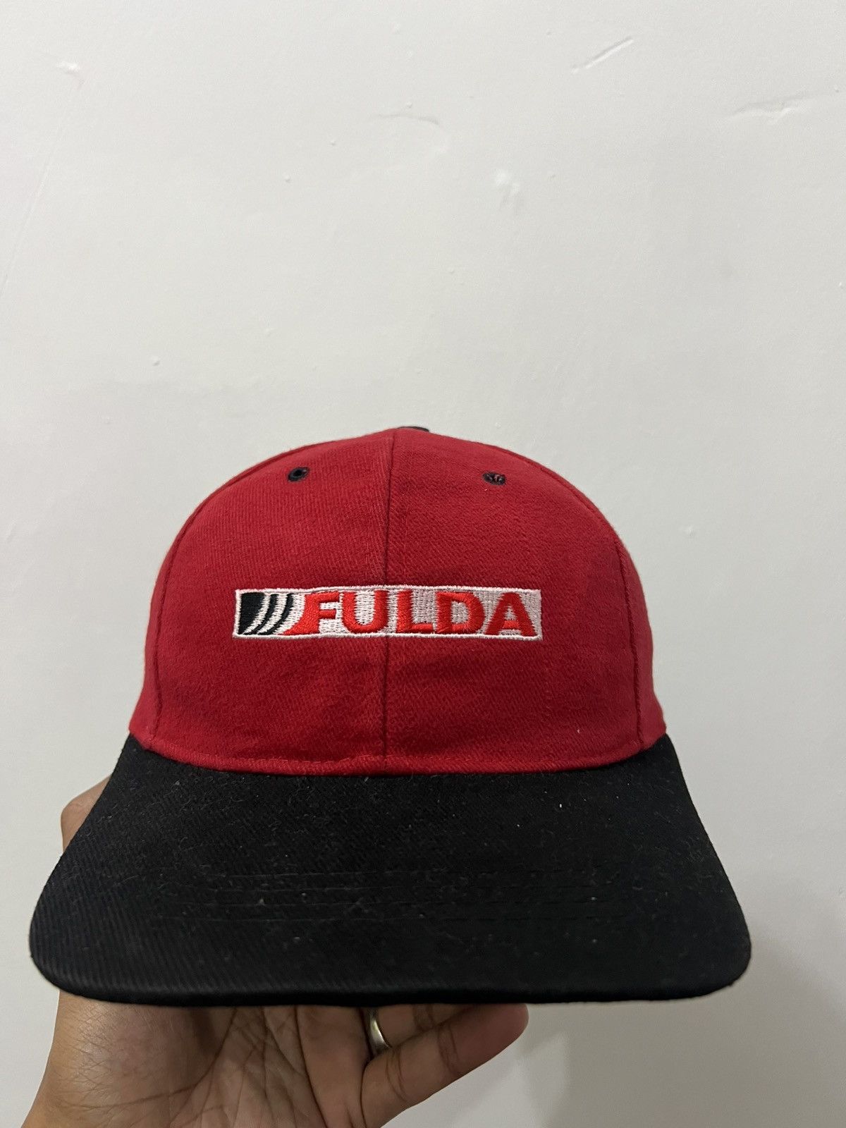 Japanese Brand Vintage Fulda Embroidery Hat Size ONE SIZE - 1 Thumbnail