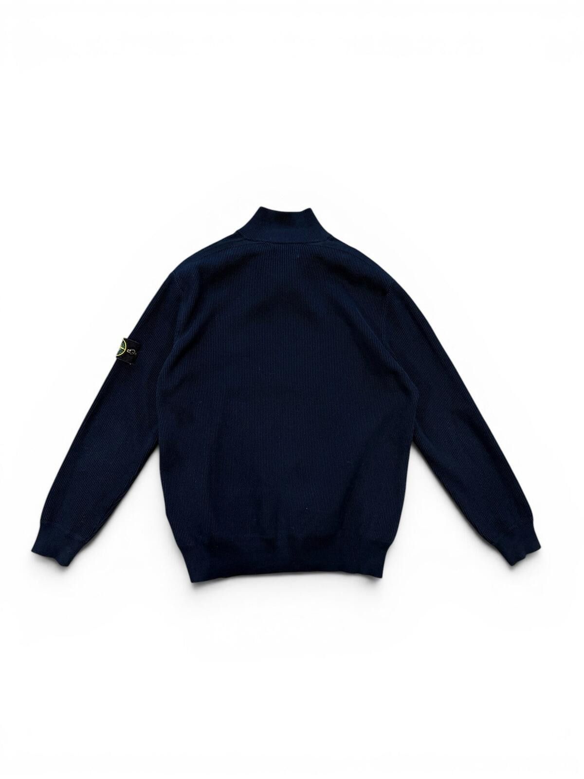 Other Stone Island Ribbed Stand Collar Cardigan Size XXL Size US XXL / EU 58 / 5 - 2 Thumbnail