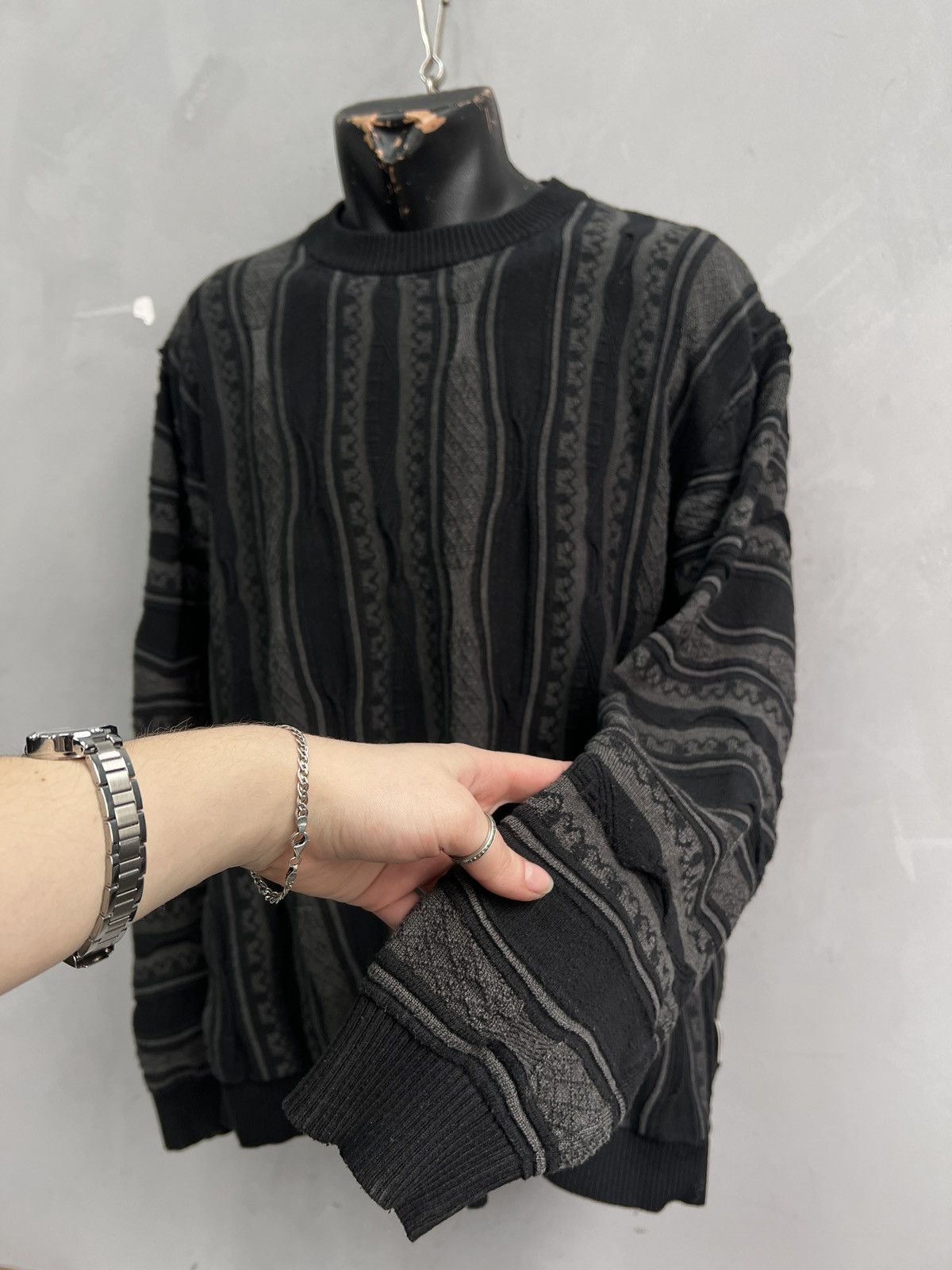 Coogi Kable knitted coogi hype style Australian sweater y2k Size US M / EU 48-50 / 2 - 5 Thumbnail