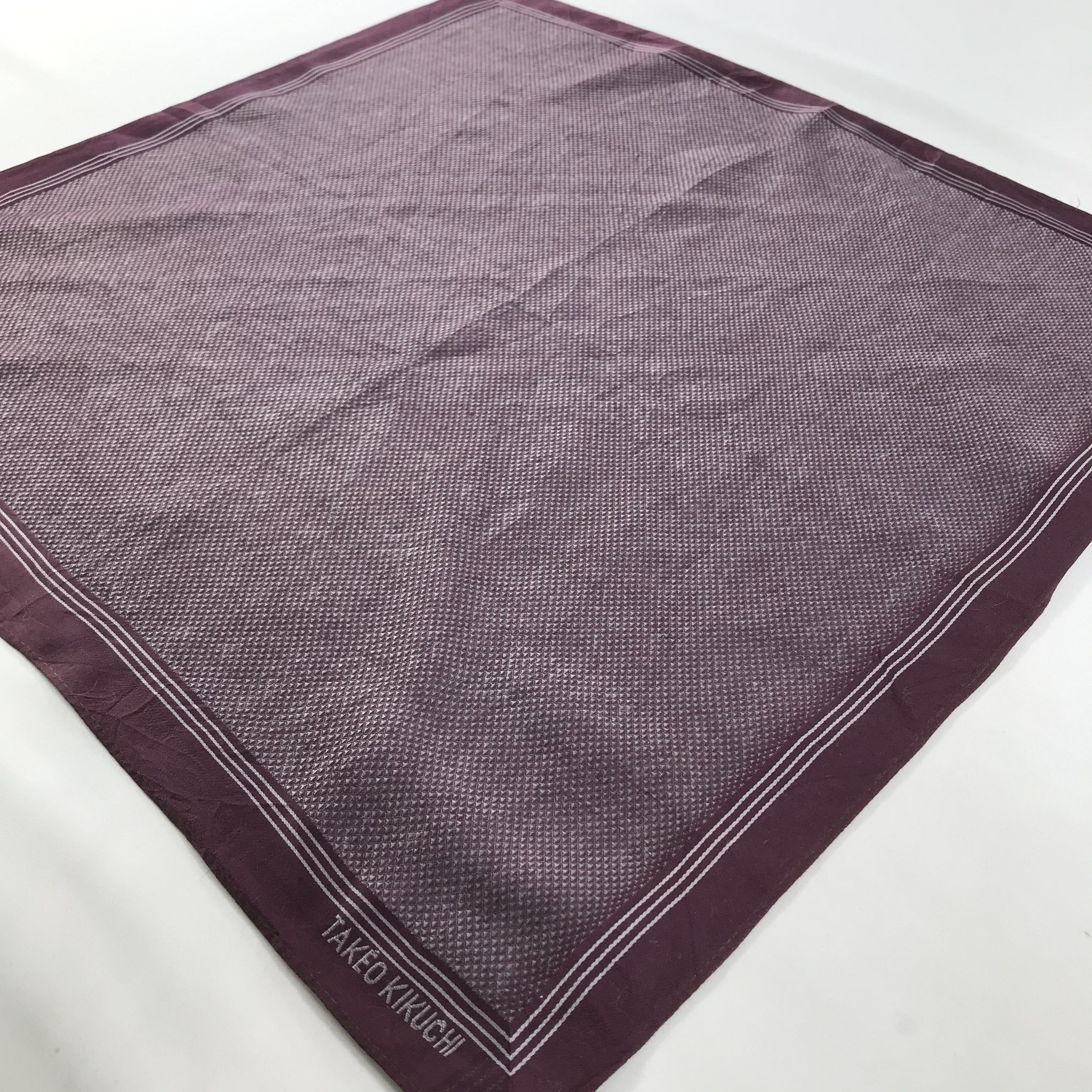 Takeo Kikuchi × Vintage Takeo Kikuchi Bandana / Handkerchief / Neckerchief - S1541 Size ONE SIZE - 2 Thumbnail