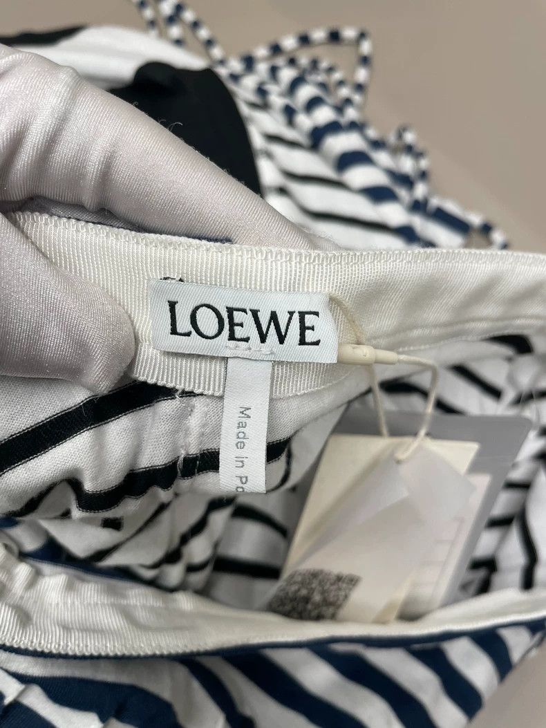 Loewe LOEWE sizeS Zebra pattern cotton irregular half skirt Size 26" / US 2 / IT 38 - 3 Thumbnail