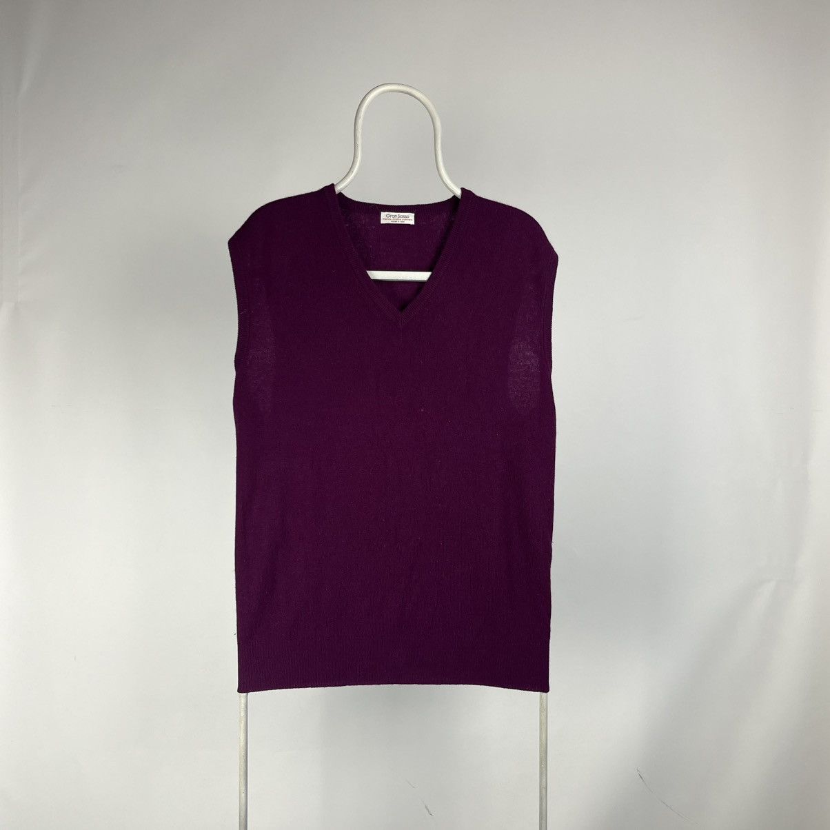 Gran Sasso Gran Sasso merino ultrafine cashmere vest jumper size 54 Size US L / EU 52-54 / 3 - 1 Thumbnail