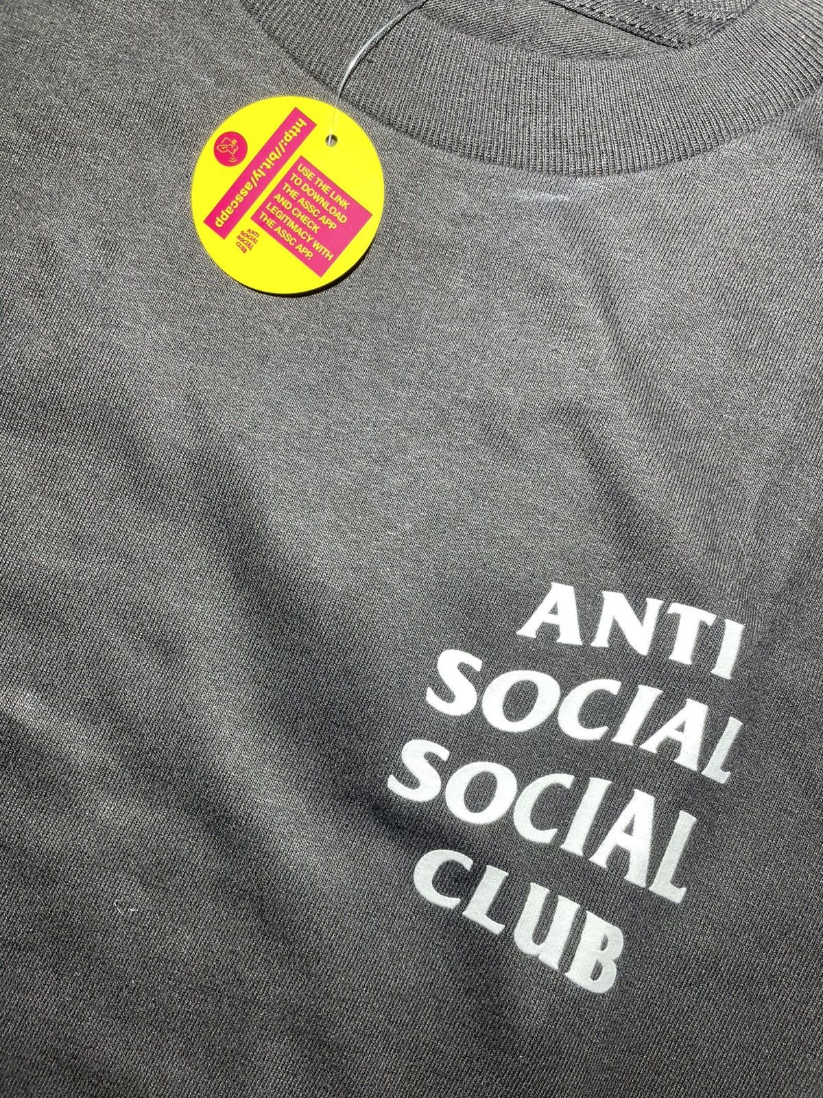 Anti Social Social Club Anti Social Social Club Long Sleeve Tee (Small) Size US S / EU 44-46 / 1 - 3 Thumbnail