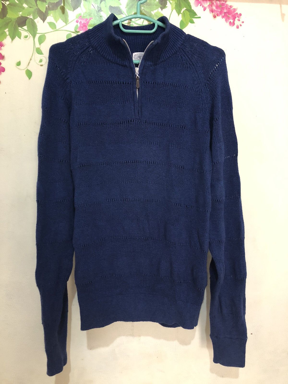 J. Press × Japanese Brand J Press Cotton Knit Half Zipper Size US M / EU 48-50 / 2 - 1 Thumbnail