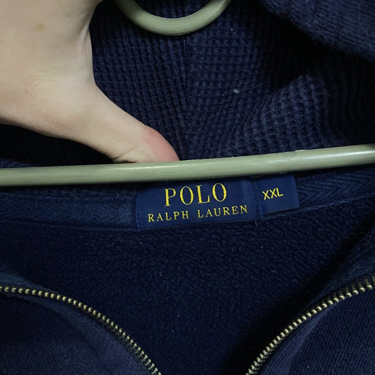 Polo Ralph Lauren Vintage Polo Ralph Lauren Zip Hoodie Y2K Old Money Style Size US XXL / EU 58 / 5 - 7 Thumbnail
