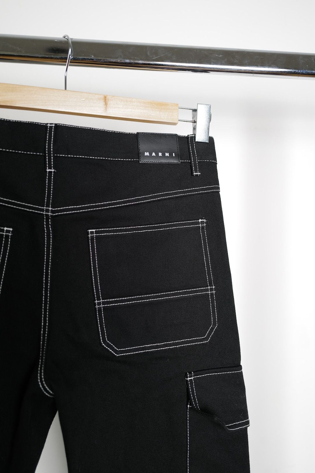 Marni Marni Wide Leg Contrast Jeans Size US 32 / EU 48 - 12 Thumbnail