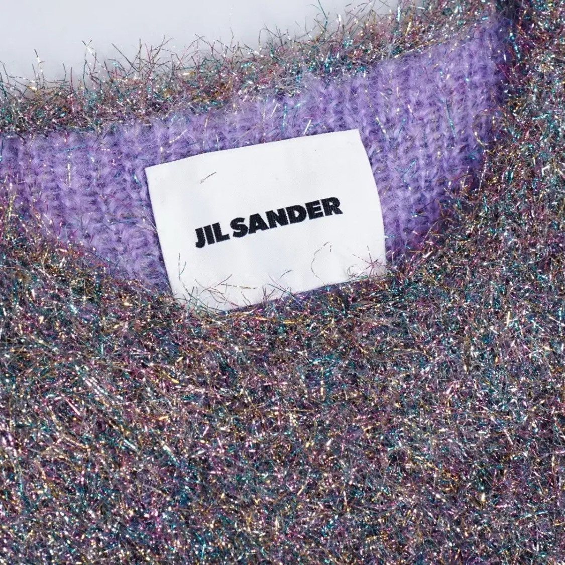 Jil Sander Jil Sander Shaggy Multicolor Lurex Knit Sweater Size US M / EU 48-50 / 2 - 6 Thumbnail