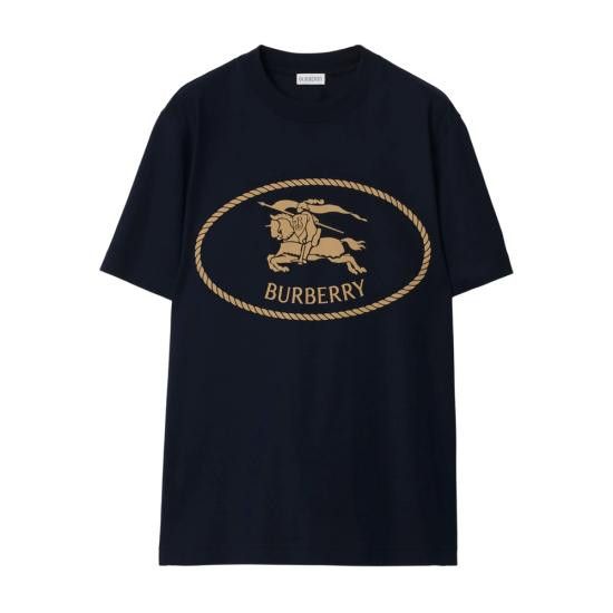 Burberry BURBERRY Men T-Shirts 8110114 SETH KS A1222 BLUE Size US M / EU 48-50 / 2 - 1 Thumbnail