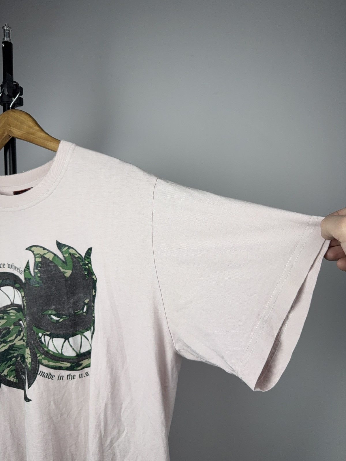 Spitfire Spitfire 90s SK8 Bighead Camo Graphic Tee Skateboard Y2K Size US L / EU 52-54 / 3 - 7 Thumbnail