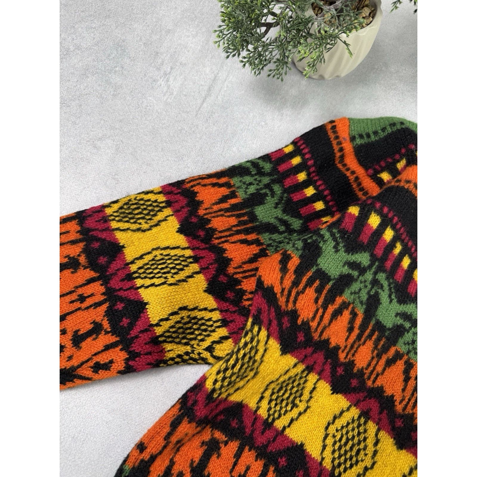 French Connection Vintage Freanch Connection Wool Sweater Size M Multicolour Size US M / EU 48-50 / 2 - 17 Thumbnail