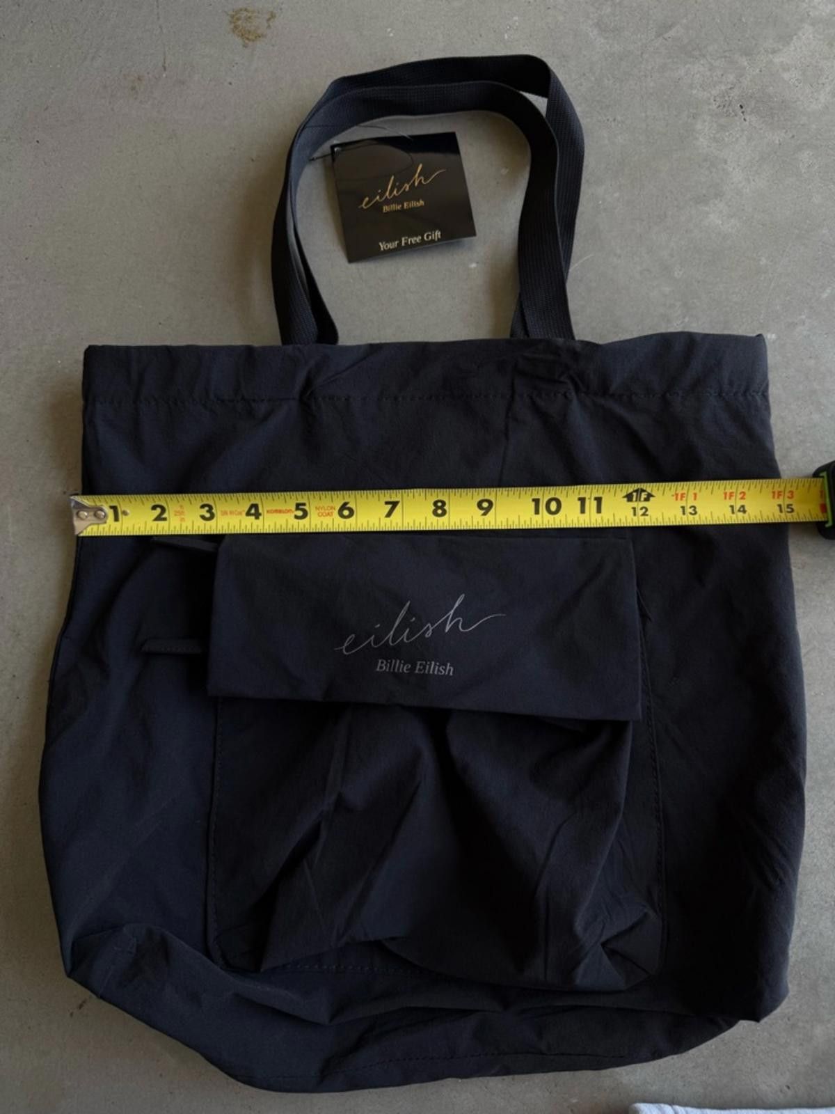 Billie Eilish Billie Eilish / Lightweight Tote Bag / Black Size ONE SIZE - 5 Thumbnail