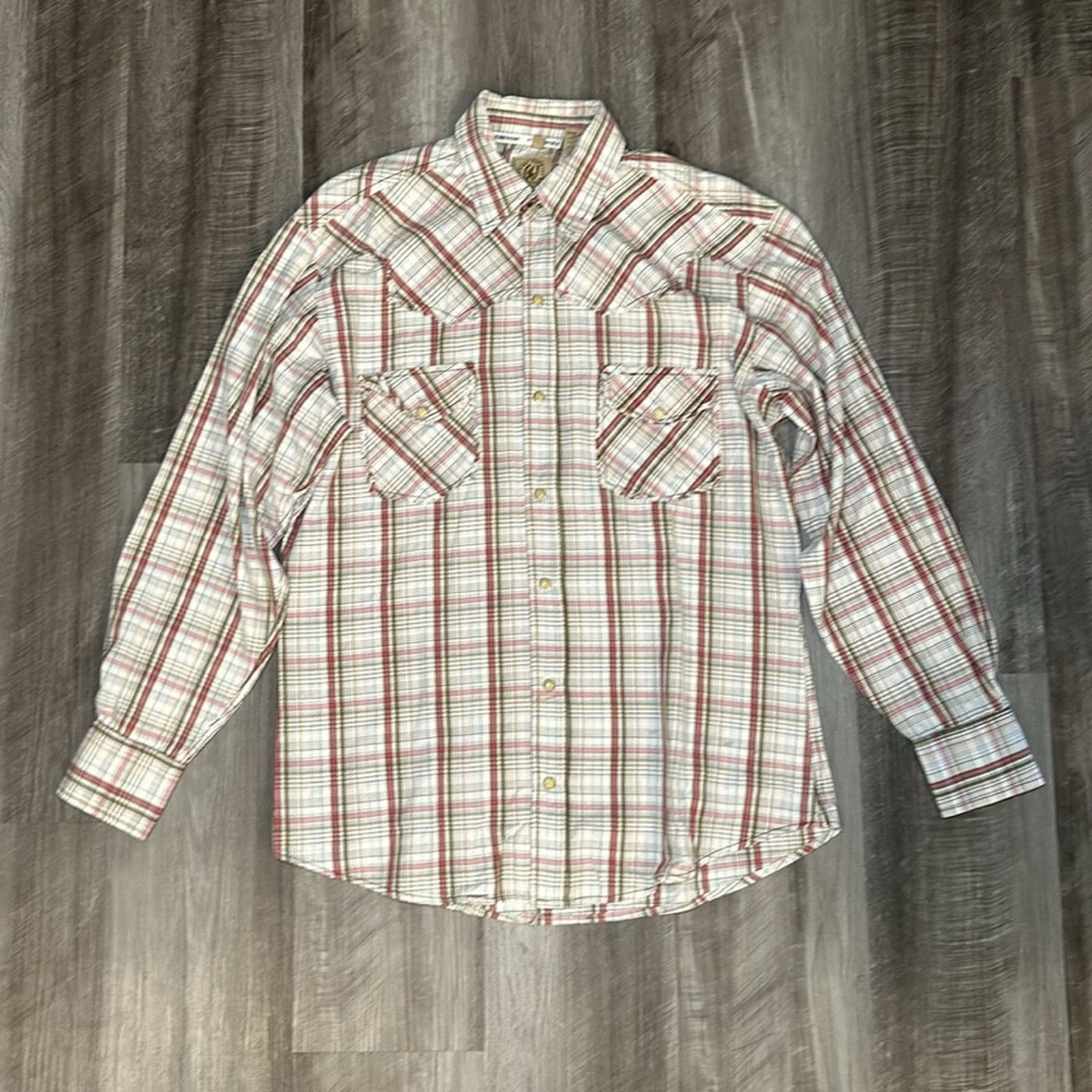 Other Cowboy Hardware Western Long Sleeve Pearl Snap - Medium Size US M / EU 48-50 / 2 - 2 Thumbnail