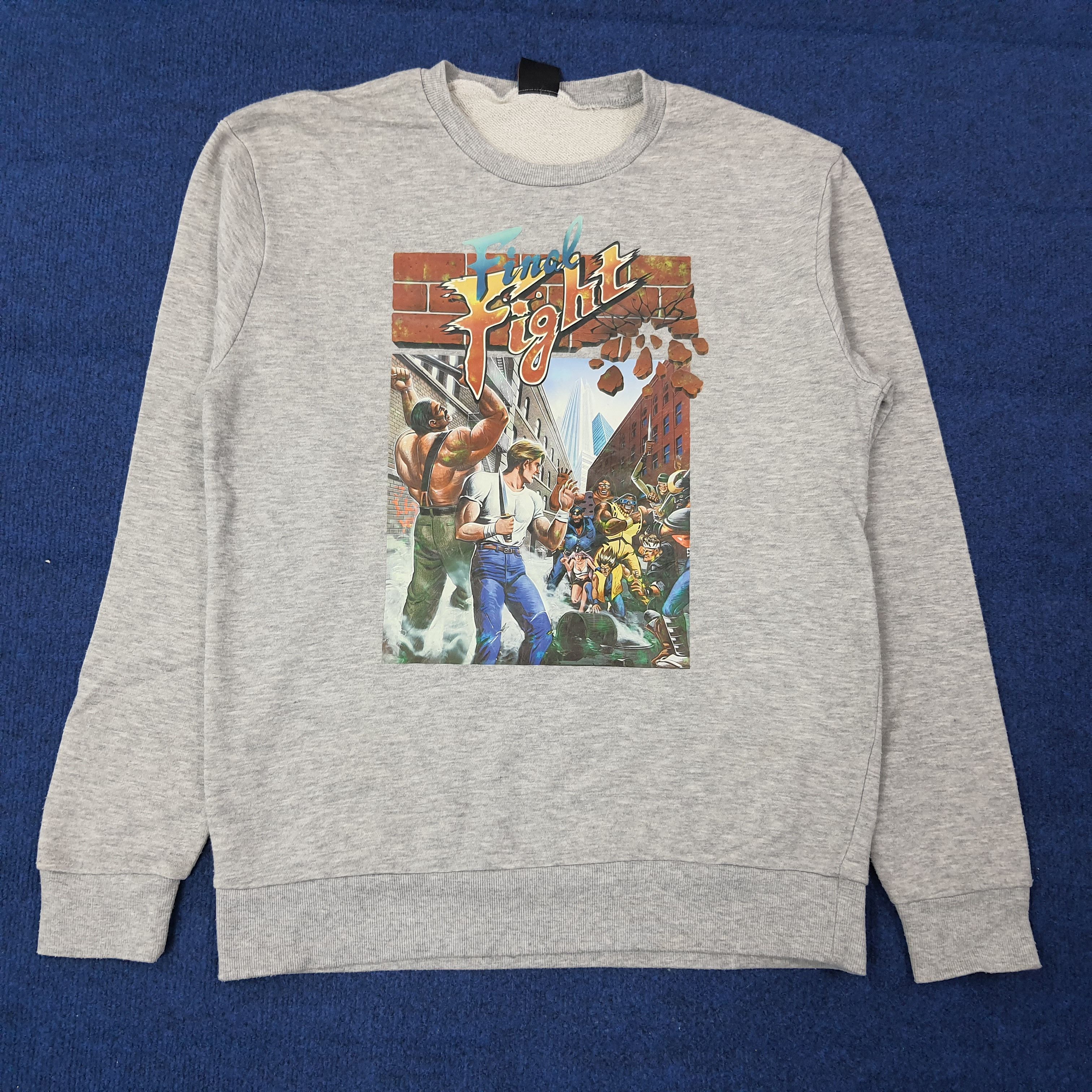Japanese Brand Vintage Capcom Final Fight Game Sweatshirt C268N28 Size US M / EU 48-50 / 2 - 1 Thumbnail