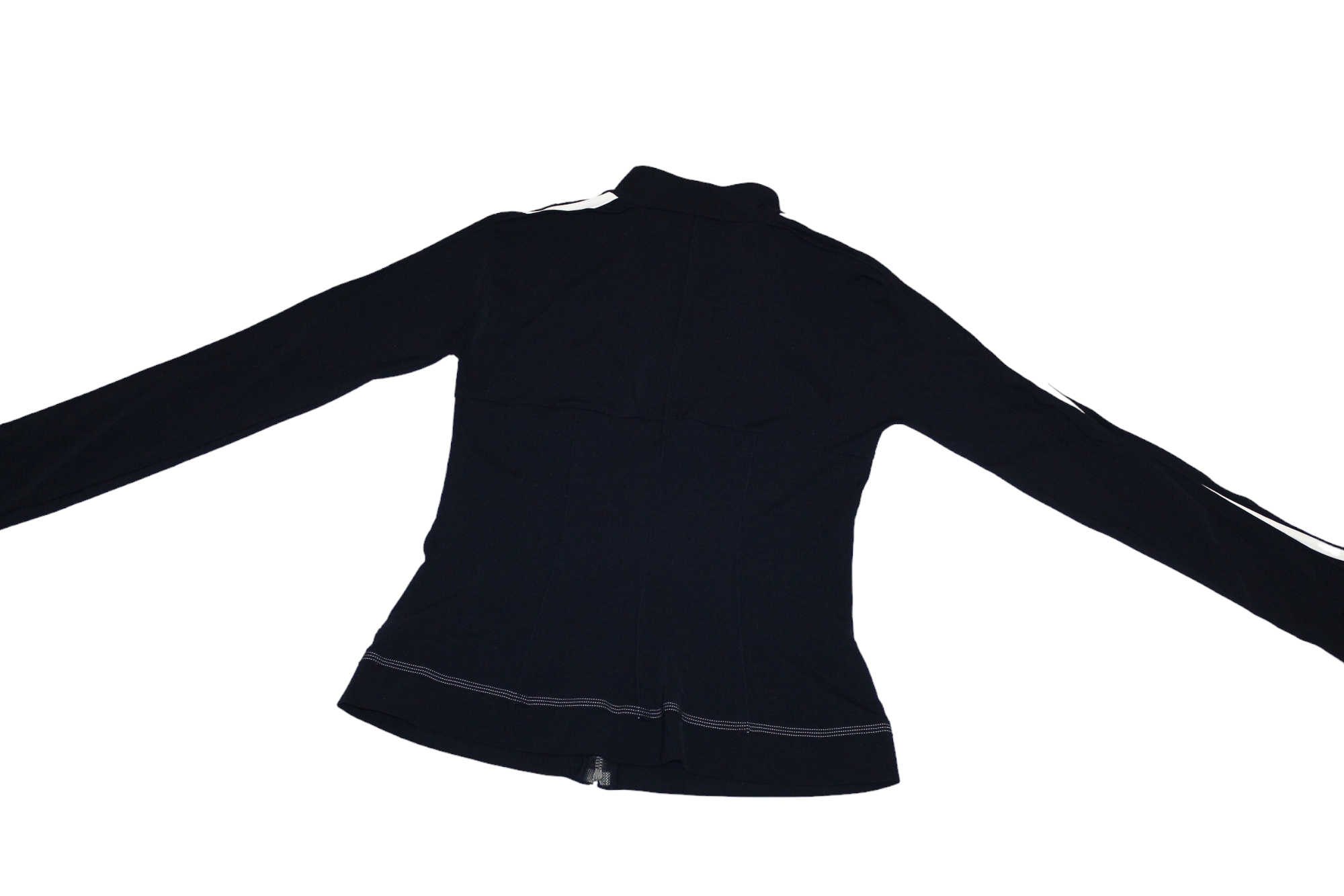 Marithe + Francois Girbaud RARE VTG💥 M+FG CRAVATATAKILLER Taped Track Fitted Jacket Size M / US 6-8 / IT 42-44 - 10 Thumbnail