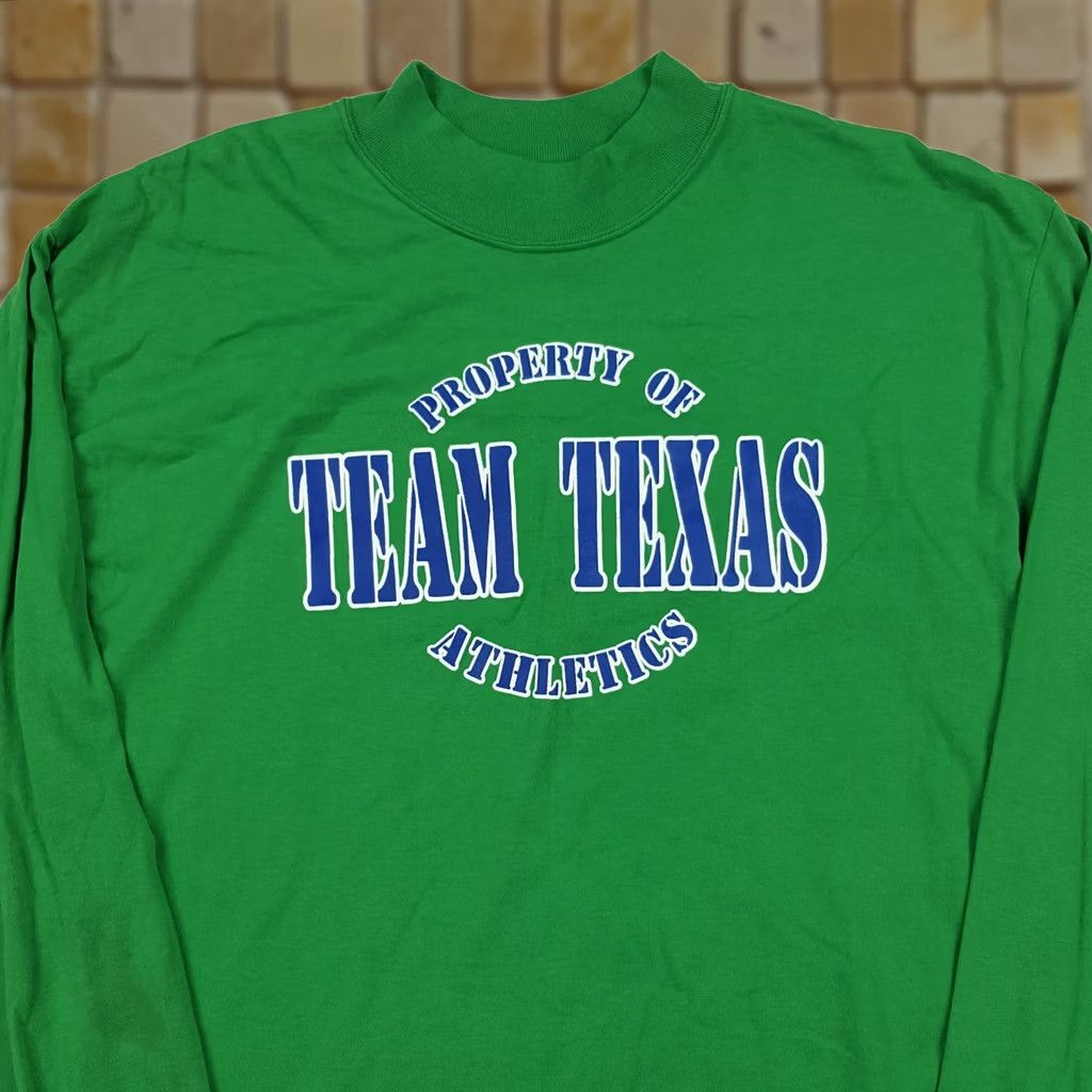 Vintage VINTAGE Duke Team Texas Green Long Sleeve XL Athletic College Retro T Shirt Mens Size US XL / EU 56 / 4 - 1 Thumbnail