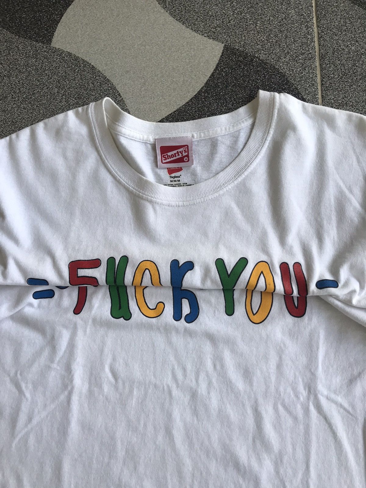 Hook-Ups × Shorty's Skateboards Y2K Shortys Skateboard "Fu*k You" Hidden Treasure Size US M / EU 48-50 / 2 - 4 Thumbnail