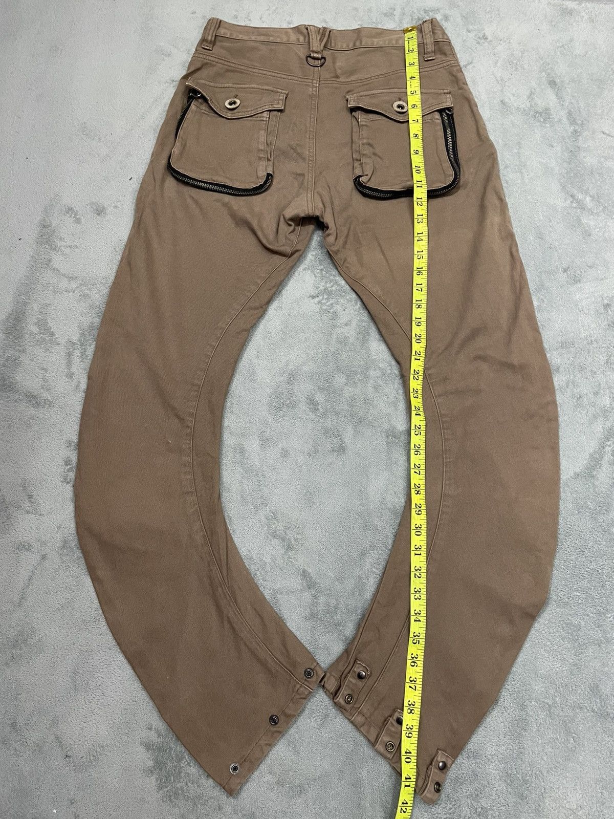 Japanese Brand × PPFM PPFM CURVED LEG BONDAGE PANTS Size US 30 / EU 46 - 12 Thumbnail