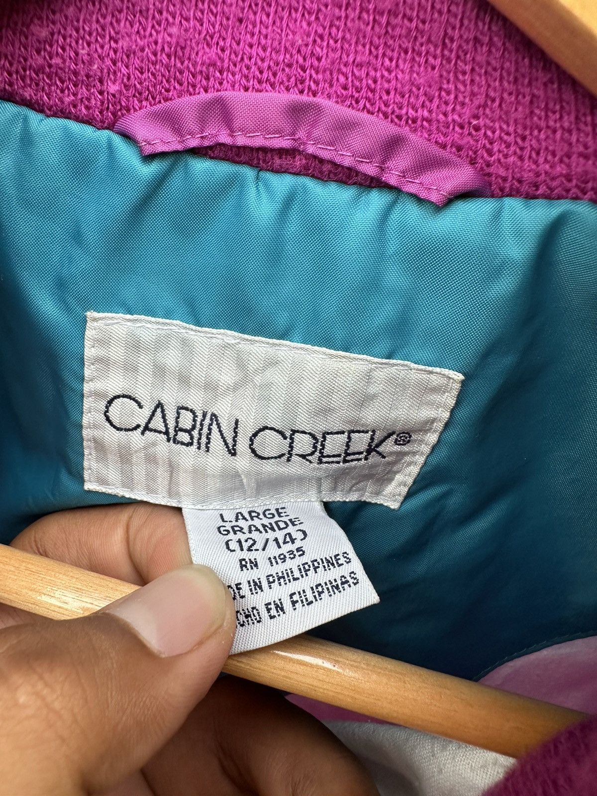 Cabin Creek 👹Vintage Cabin Creek Colour Block Windbreaker Size US M / EU 48-50 / 2 - 9 Thumbnail
