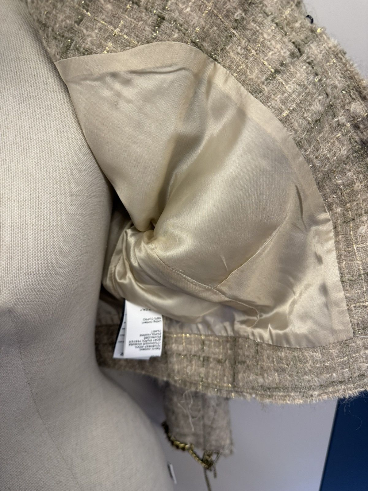 R13 R13 Square Shoulder Tweed Jacket - RP.2350€ Size M / US 6-8 / IT 42-44 - 14 Thumbnail