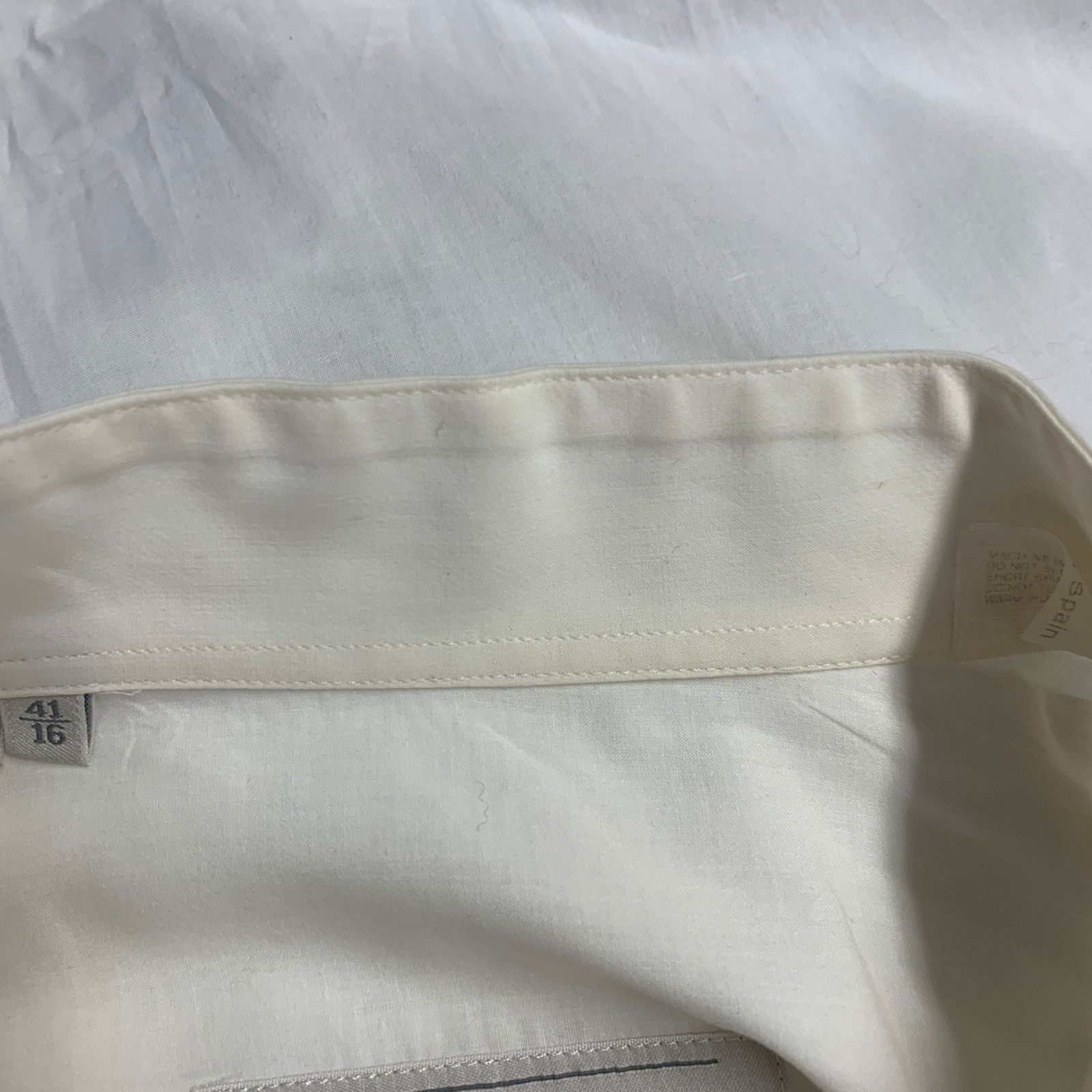 Ermenegildo Zegna ERMENEGILDO ZEGNA Wingtip French Cuff Tuxedo Long Sleeve Size 42R - 8 Thumbnail