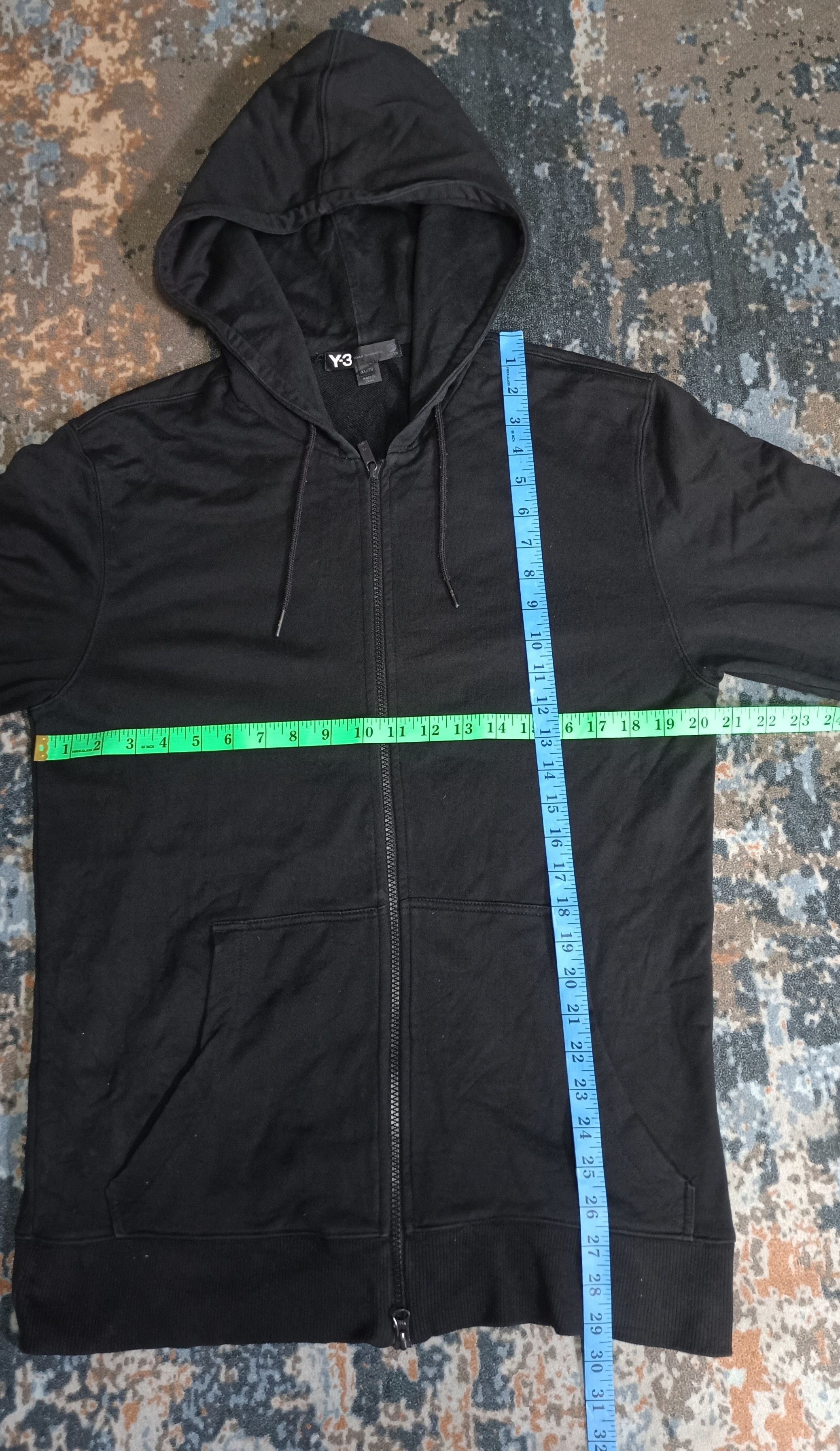 Yohji Yamamoto Yohji Yamamoto Adidas "Y3" Men Hoodie Size US M / EU 48-50 / 2 - 14 Thumbnail