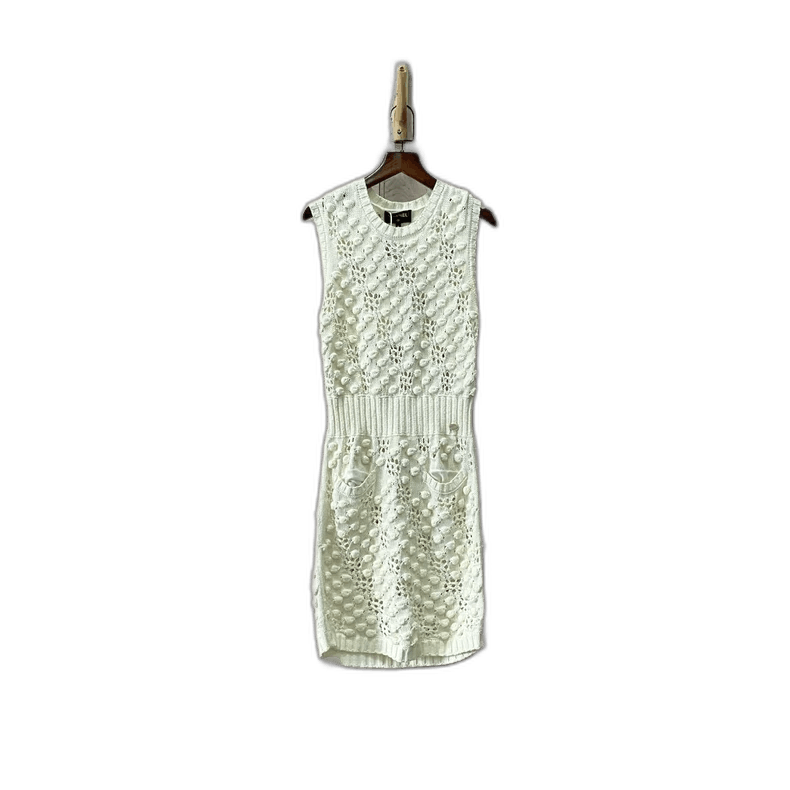 Chanel CHANEL Knitted Dress Size 36 Made in France -2505 Size US 36 / EU 52 - 1 Thumbnail